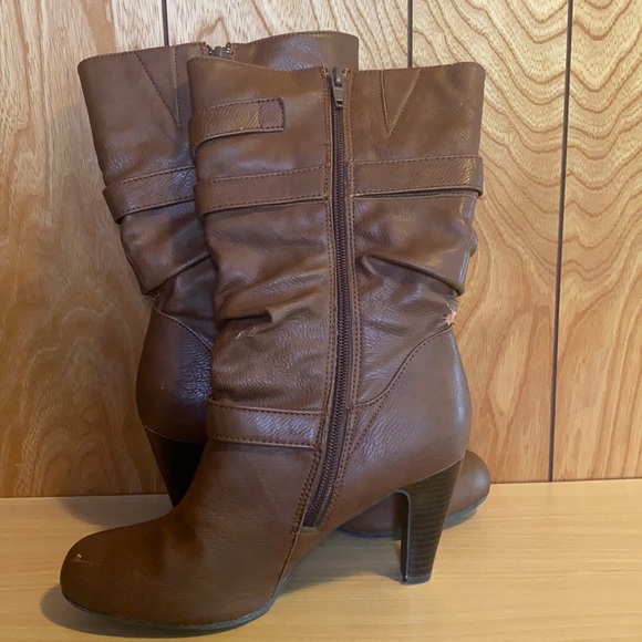 Style & Co Brown Boots Size 6 1/2 - Picture 8 of 9
